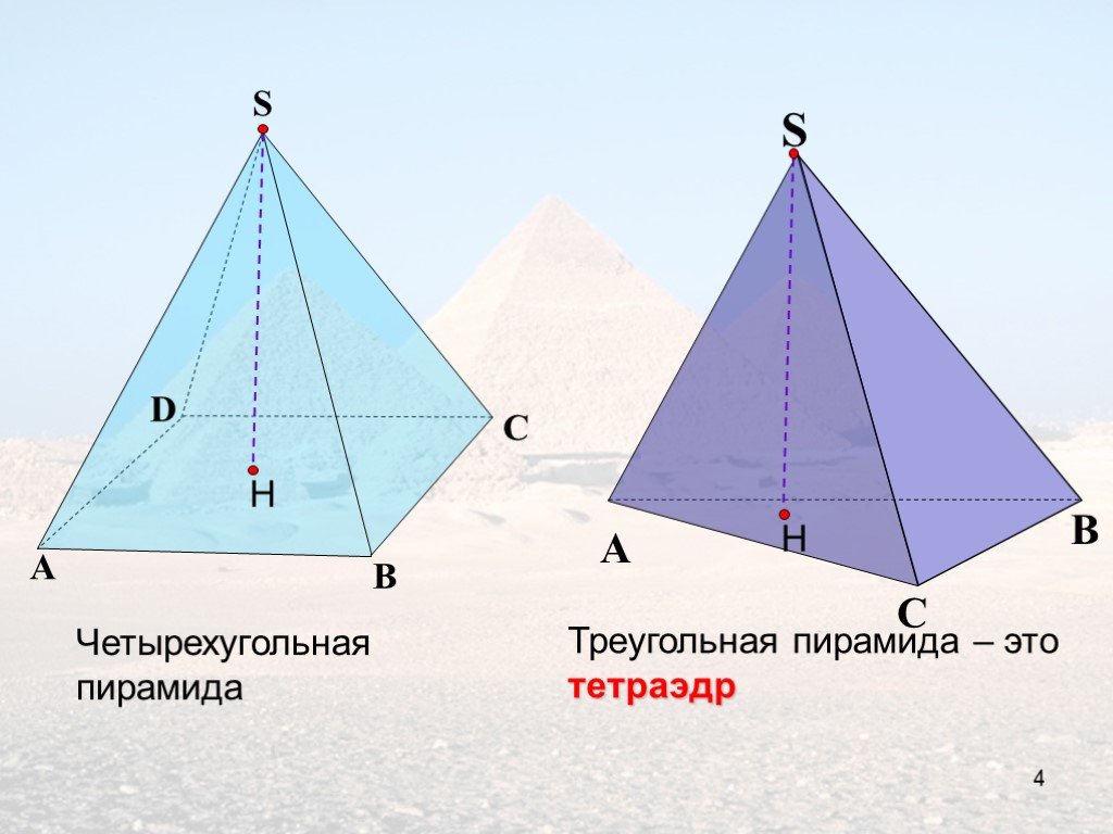 Четырех угольная пирамида. Треугольная и четырехугольная пирамида. Тетраэдр пирамида разница. Правильная треугольная пирамида это тетраэдр. Тетраэдр и правильная треугольная пирамида разница.