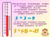 2) На сколько изменится высота столбика ртути, если температура воздуха изменится на -50С? 3 * (-5) = -15