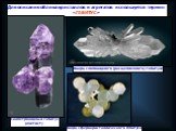 Для описания облика кристаллов и агрегатов используется термин «ГАБИТУС». Скипетровидный габитус (аметист). Кварц сноповидного (расщепленного) габитуса. Кварц сферокристаллического габитуса