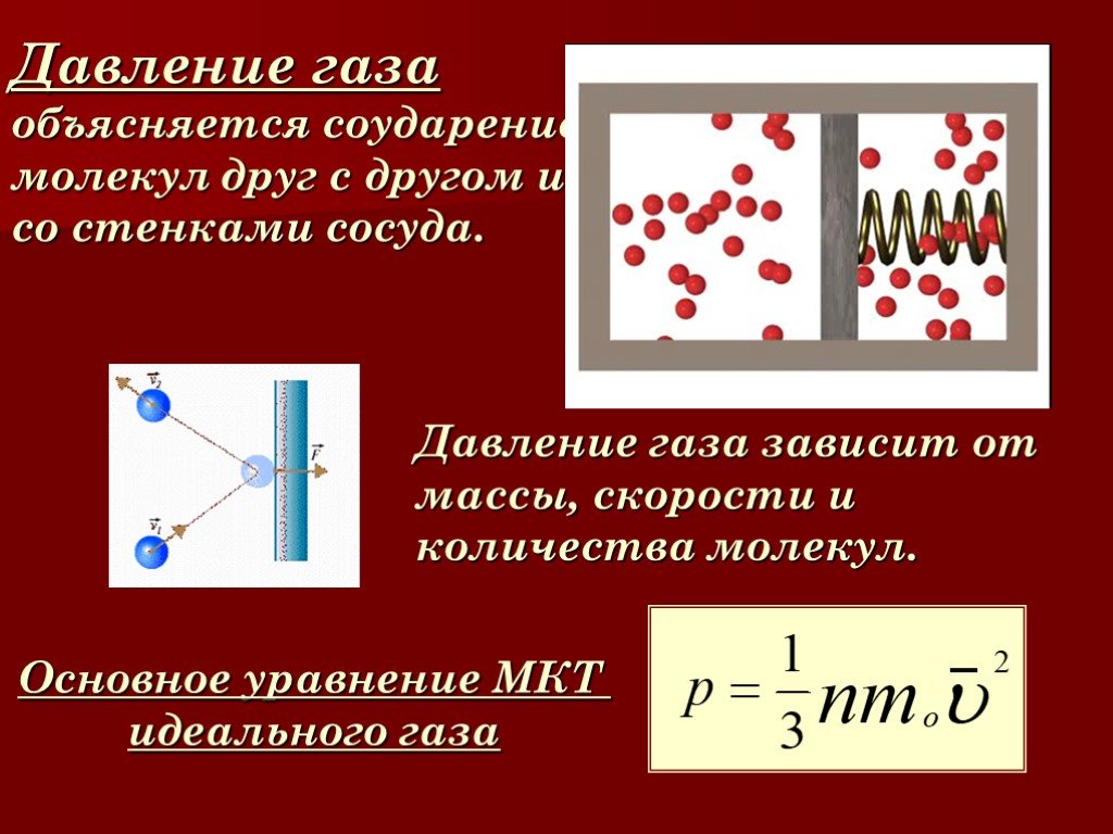 Презентация идеальный газ