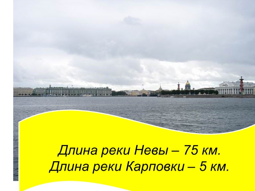 Протяженность питера. Длина реки в Питере. Сколько протяжённость реки Невы.