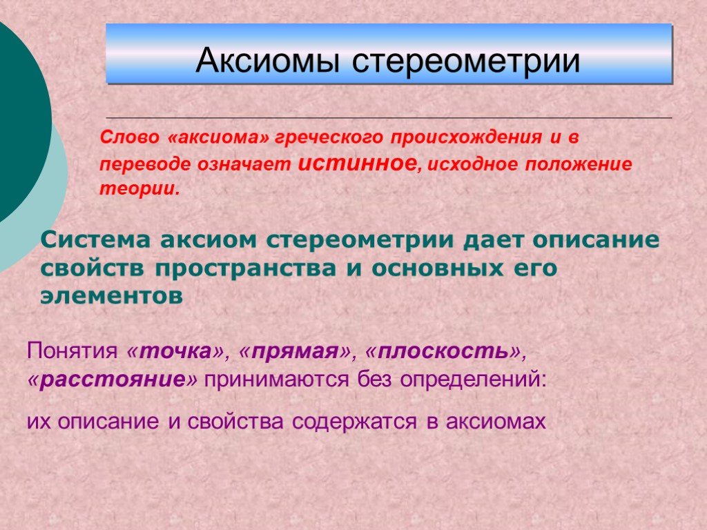 Понятие точки. Понятие стереометрии. Аксиомы стереометрии понятие. Основные понятия и Аксиомы стереометрии. Основные понятия стереометрии.