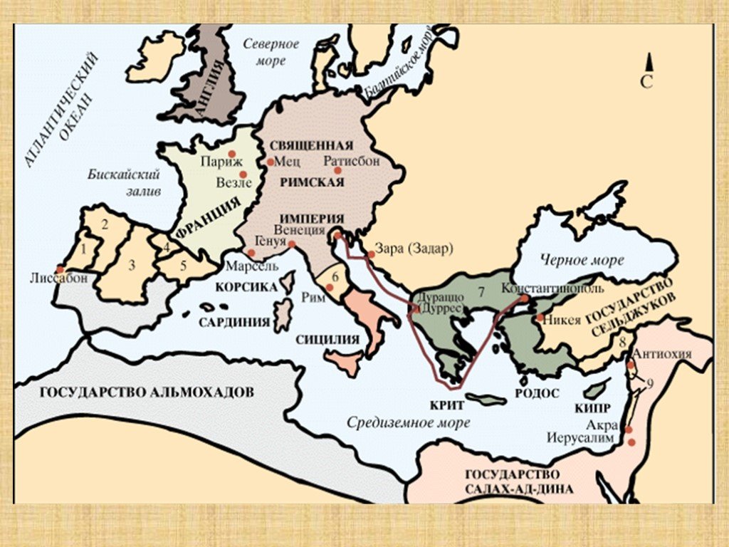 Европа 11 12 века. Второй крестовый поход (1147-1149 гг.). Крестовые походы средневековья на карте. Второй крестовый поход 1147 1149 карта. Четвертый крестовый поход (1202-1204 гг.).