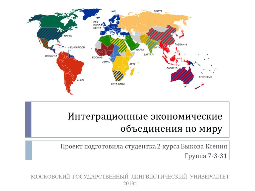 Группировки международной экономической интеграции. Международная экономическая интеграция карта. Межгосударственная экономическая интеграция карта.
