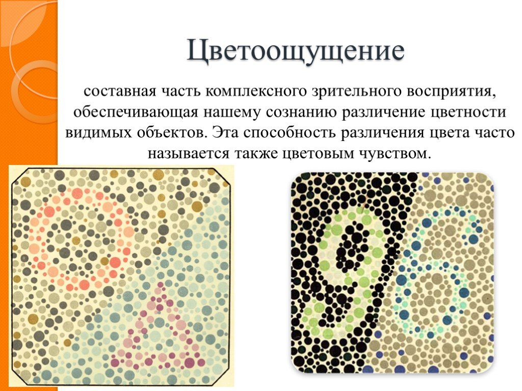 Книга цветоощущения для водителей. Цветоощущение методы исследования. Методика исследования цветоощущения. Методы исследования светоощущения. Цветоощущение презентация.