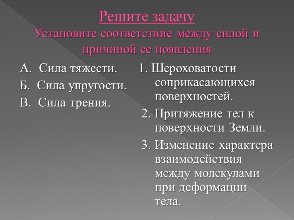 Появление силы. Установите соотношение между силой и природой силы. Причина силы тяжести. Природа возникновения силы тяжести. Причина возникновения силы тяжести.