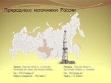 Природные источники России