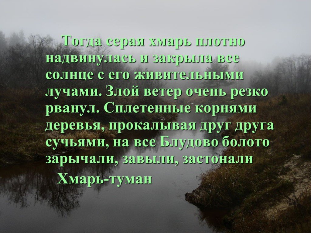 Злой ветер. Сплетенные корнями деревья прокалывая друг. Прокалывая друг друга сучьями.