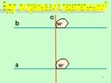b c a. Будут ли прямые а и b параллельными? 90°