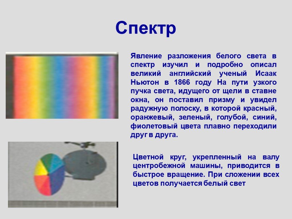 Явления белого. Явление разложения белого света в спектр. Опыт по разложению белого света на цвета. Явление разложения белого цвета в спектр. Свет и цвет физика.