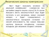 Физические законы компрессии. Вент будет оказывать влияние на реальный коэффициент компрессии при настройке средств защиты слуха (СА). В случае большого вента низкочастотный звук будет поступать в ухо напрямую, минуя слуховой аппарат, и будет суммироваться с низкочастотным выходным сигналом СА низко