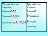 Аффиксы в русском и татарском языках Слайд: 3