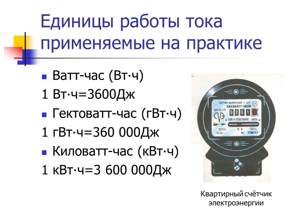 Что измеряют в вт ч. Потребленная электроэнергия единица измерения. Ватт в час. Единицы работы тока применяемые на практике. Ватт часы.