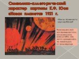 Символико-аллегорический характер картины К.Ф. Юон «Новая планета» 1921 г. Как вы понимаете картину Юона? Революция в ней воспринимается в космическом масштабе, как нечто грандиозное, не зависящее от воли народа.
