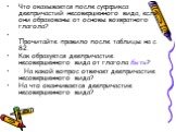 Что оказывается после суффикса деепричастий несовершенного вида, если они образованы от основы возвратного глагола? Прочитайте правило после таблицы на с. 82. Как образуется деепричастие несовершенного вида от глагола быть? На какой вопрос отвечает деепричастие несовершенного вида? На что оканчивает