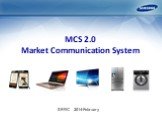 MCS 2.0 Market Communication System. SERC	2014-February