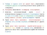 Победа в одном лоте не может быть обусловлена победой в другом лоте (лотах) (лоты не могут даваться в «нагрузку»). Контракты заключаются по каждому лоту отдельно. Заказчик, уполномоченный орган может в установленном порядке отказаться от проведения торгов по всем лотам или только по избранным лотам 