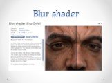 Blur shader