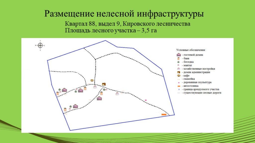 План схема лесного участка