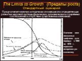 The Limits to Growth (Пределы роста) Стандартный сценарий. Предполагает наличие исторически сложившихся и определяющих развитие мировой системы физических, экономических и социальных соотношений и отсутствие существенных изменений. Значения всех показанных графиков для периода с 1900 по 1970 г. отра