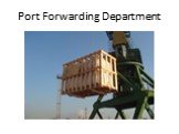 Port Forwarding Department