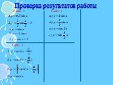 Проверка результатов работы. Слайд 1 Слайд 2 Слайд 3