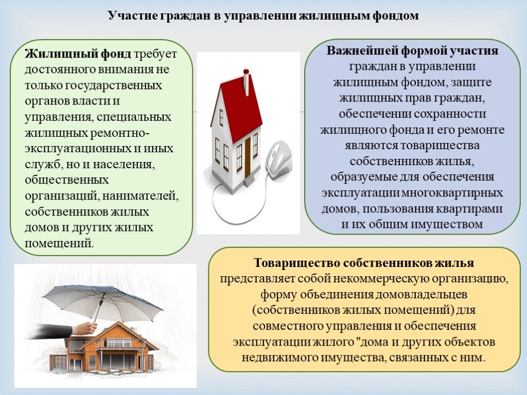 Схема специализированный жилищный фонд