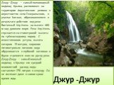 Джур -Джур. Джур –Джур — самый полноводный водопад Крыма, расположен на территории Алуштинского региона в окрестностях села Генеральского, в ущелье Хап-хал, образовавшемся в результате действия вод реки Восточный Улу-Узень на высоте 468 м над уровнем моря. Река Улу-Узень спускается со стометровой вы