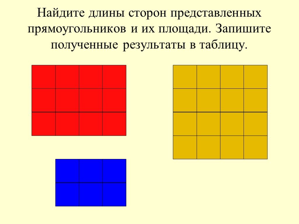 Найди и запиши площадь. Прямоугольник из прямоугольников. Измерение площади квадрата и прямоугольника для дошкольников. Иллюстрация с равными прямоугольниками. Прямоугольник который делится на шесть квадратов.