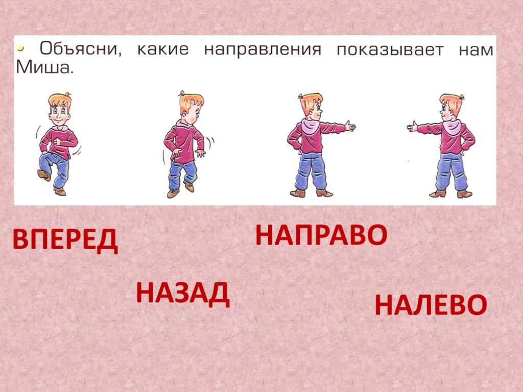 Лево кр. Право лево задания для дошкольников. Верх низ задания для детей. Вперед назад картинки для детей. Направо налево вперед назад.