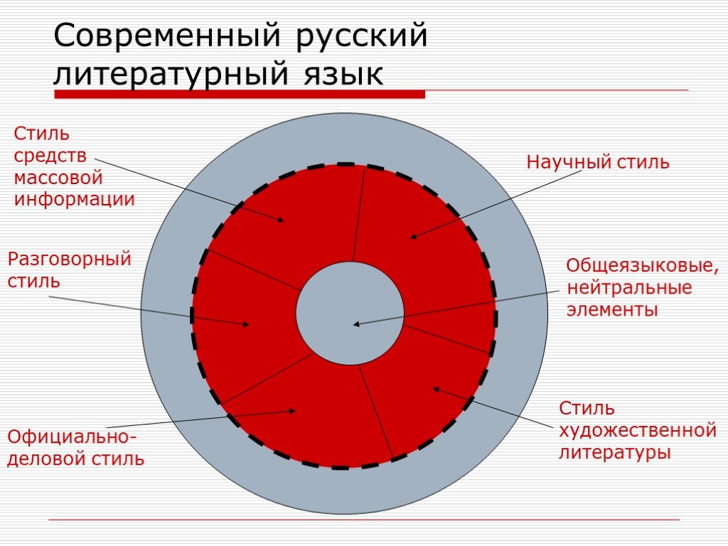 Современный русский язык проект