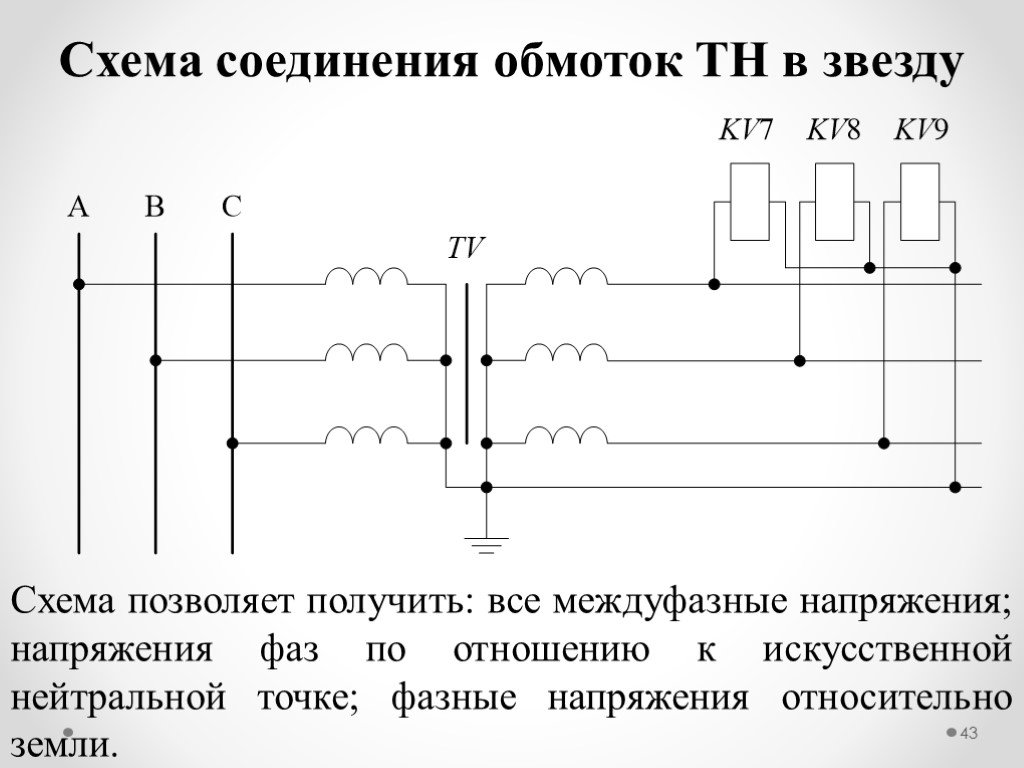 Соединение звездой трансформатора. Схема включения трансформатора напряжения 6 кв. Схемы соединений вторичных обмоток тн. Схема соединения обмоток трансформаторов напряжения в звезду. Схемы соединения трансформаторов напряжения.