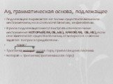 А9, грамматическая основа, подлежащее. Подлежащее выражается не только существительным или местоимением, но и словосочетаниями, инфинитивом. В роли подлежащего могут выступать относительные местоимения КОТОРЫЙ(АЯ, ОЕ, ЫЕ), КАКОЙ(АЯ, ОЕ, ИЕ), если они заменяются существительным, от которого в главном