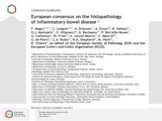 Фундаментальные вопросы патогенеза и проблемы морфологической диагностики воспалительных заболеваний кишечника. Слайд: 18