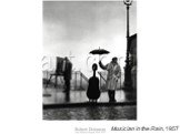 Musician in the Rain, 1957