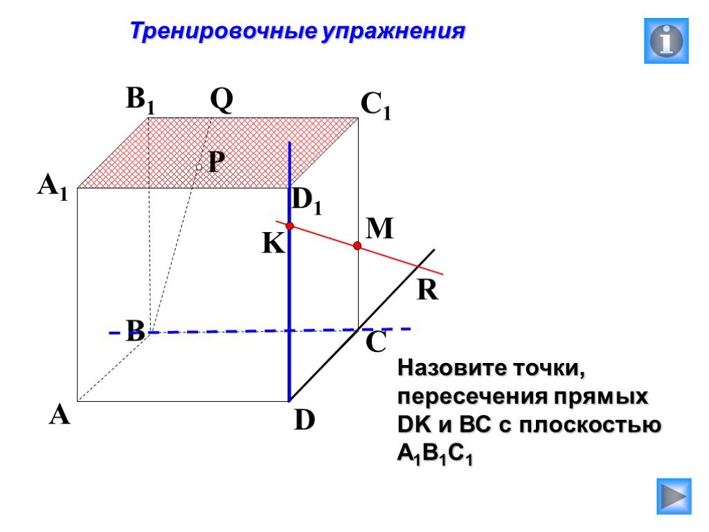 Точка пересечения прямых в пространстве. Как называется точка пересечения прямой с плоскостью. Точки пересечения прямой dk с плоскостью. Пересечение прямой и плоскости стереометрия 10 класс. Стереометрия пересечение прямой с плоскостью.