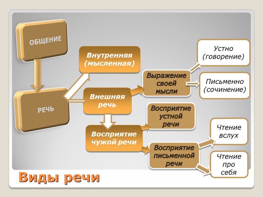 Восприятие сочинение. Типы внешней речи. Типы внутренней речи. Виды речи биология. Внешняя и внутренняя речь на уроках.