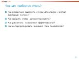 Что нам требуется уметь? Как правильно выделить из кэш-фло строку «чистый денежный поток»? Как выбрать ставку дисконтирования? Как рассчитать показатели эффективности? Как интерпретировать значения этих показателей?