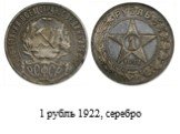 1 рубль 1922, серебро