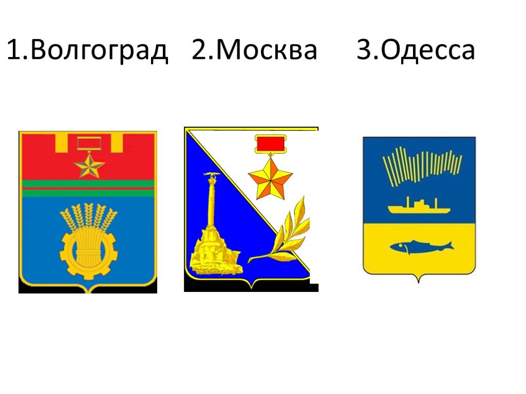 Презентация герб города