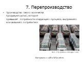 7. Перепроизводство. Производство такого количества продукции (услуг), которое превышает потребности следующего процесса, внутреннего или внешнего потребителя. Фото: http://carfreeusa.blogspot.com/