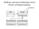 Шаблон цепочка ответственности (Chain of Responsibility)