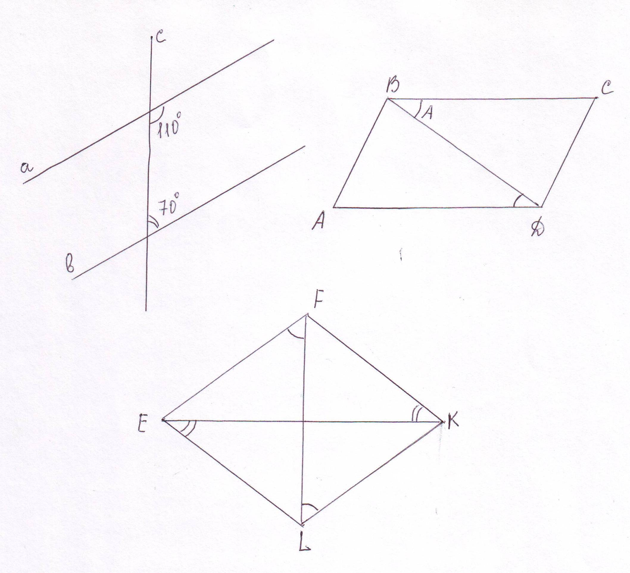 Геометрия 7 класс легкие