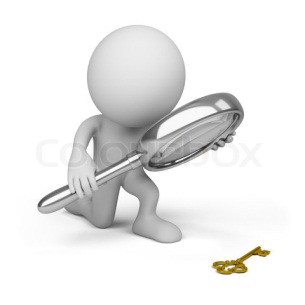 F:\Для распечатки\2660236-825556-3d-person-with-a-big-magnifying-glass-looking-at-the-golden-key.jpg