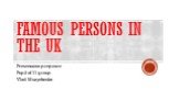 Famous persons in the uk