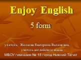 Enjoy english