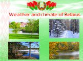 Weather and climate of belarus
