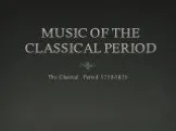 Classical music