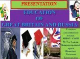 Education of great britain and russia