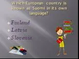 Europe Trivia Quiz 2